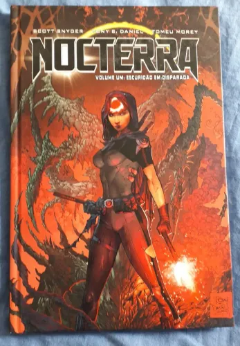 Livro quadrinhos Nocterra vol.1