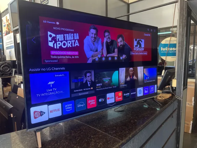 TV LG 55? 4K Smart UHD Completa Wi-Fi Perfeita
