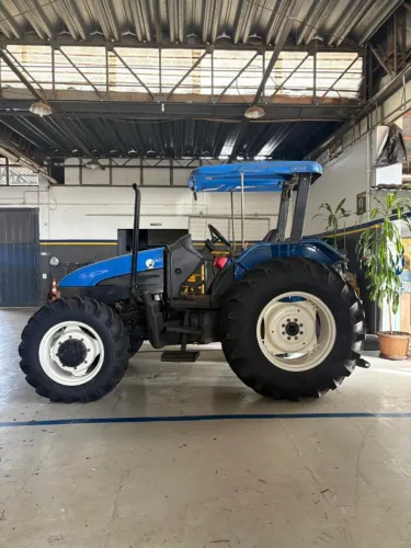 TRATOR USADO, NEW HOLLAND, MODELO TL75, CAPOTA - ANO 2012