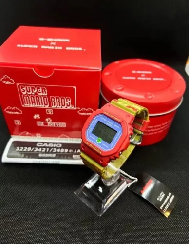 Relógio G Shock Super Mario Bros