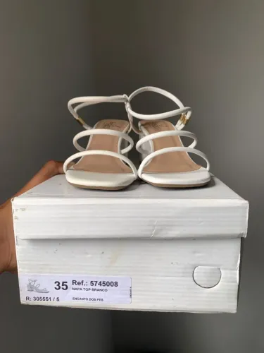 Salto bloco branco