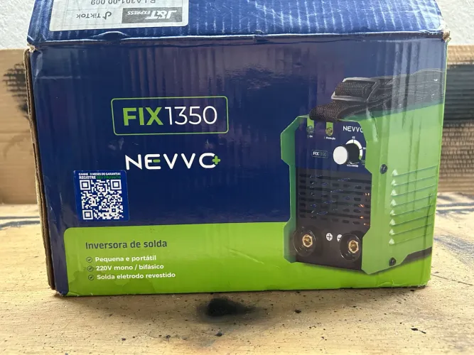 Inversora de solda MMA 220V 120A FIX1350