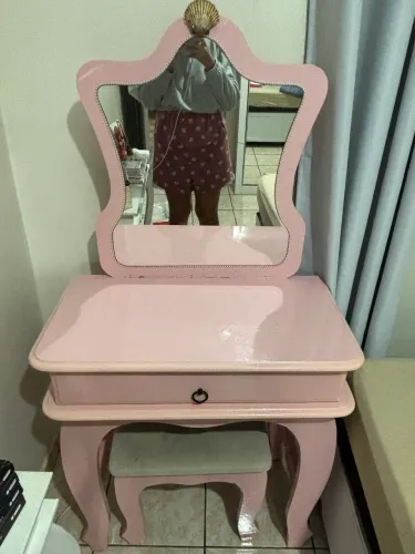 Penteadeira Rosa 