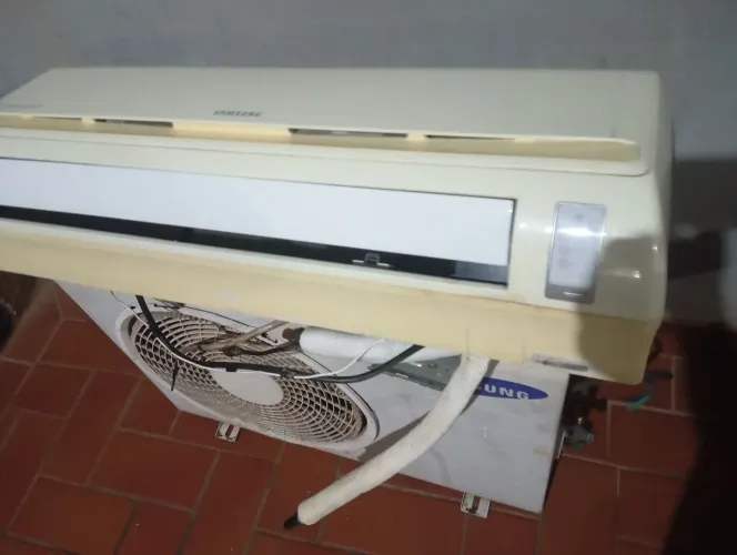 Ar condicionado com defeito