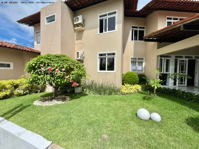 Casa em Condomínio para Venda em Maceió, Jardim Petrópolis, 5 dormitórios, 5 suítes, 1 ban