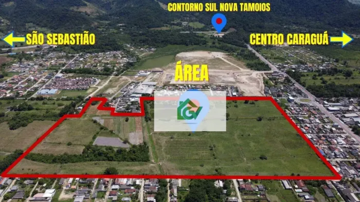 Área à venda, 197578 m² por R$ 35.564.000,00 - Pegorelli - Caraguatatuba/SP