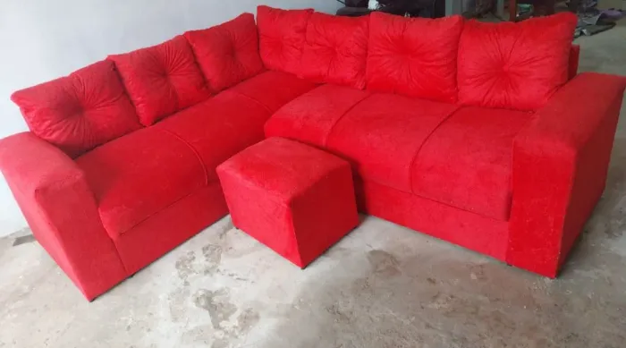 Aproveite promoção sofá L seis lugares novos e completos , várias cores 