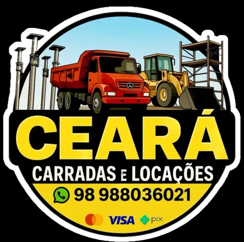 Areia, Brita, Entulho, Pedra Bruta, Piçarra. alugo: Andaimes e Escoras metálicas