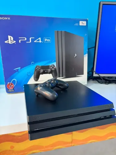 Playstation 4 PRO 1tb na caixa faço ENVIO