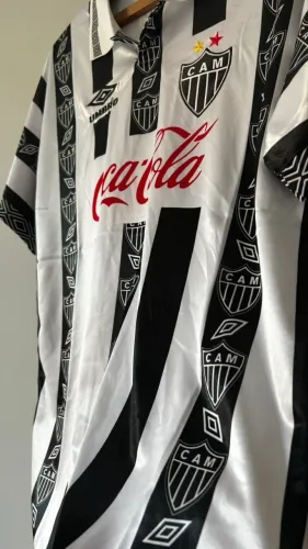 CAMISA RETRÔ ATLÉTICO MINEIRO 1995 COCA COLA