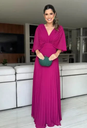 vestido de festa casamento ou formatura