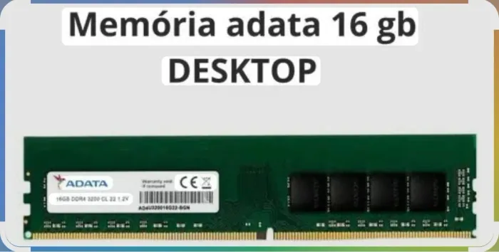 MeMemória 16GB DDR4 3200Mhz  UDIMM PARA PC