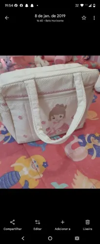 Bolsa maternidade bailarina.SAIR HOJE
