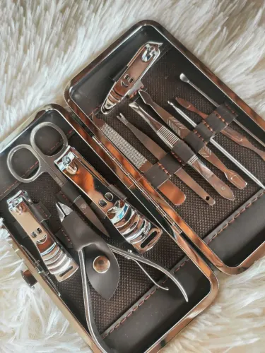 Kit de unhas 12 pcs inox
