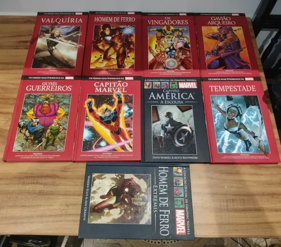 Lote Hqs da Marvel Salvat