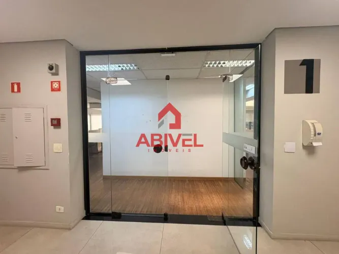 Sala Comercial 356m² Mobiliada no West Tower II - Água Branca