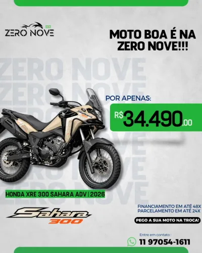 HONDA XRE SAHARA 300 ADV | 2026