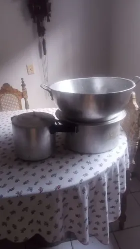 Panela de pressão 7 litros, tacho e panelão 