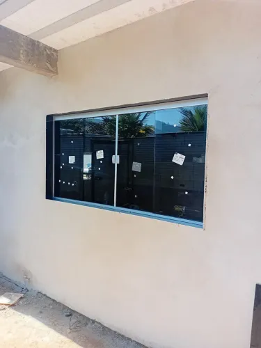 Janela de vidro 