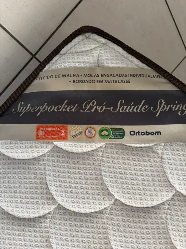 colchão ortobom tamanho Queen