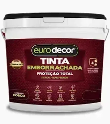 Tinta emborracha branca 3,6kg Eurodecor