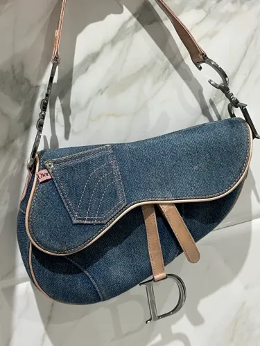 Bolsa dior saddle jeans