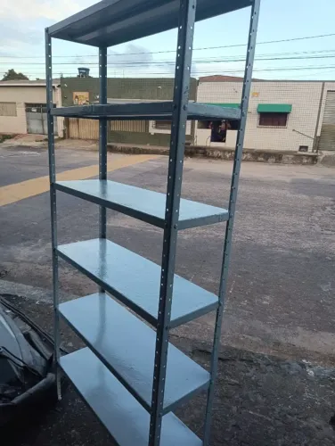 Estante de Aço 6 Prateleiras 2x0,90x0,30 em Natal RN | Estante de Metal Reforçada para Com