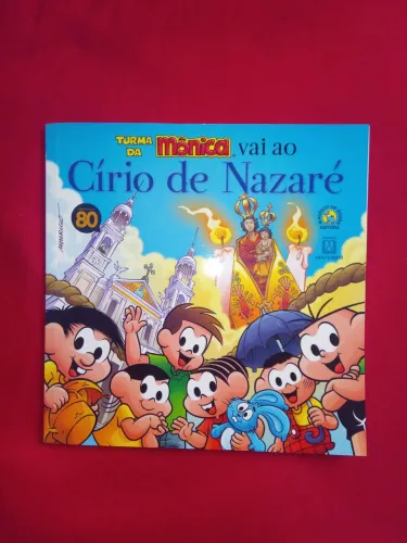 Livro Turma da Mônica vai ao Cirio de Nazaré