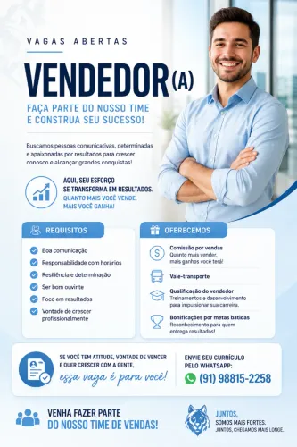 VAGAS ABERTAS