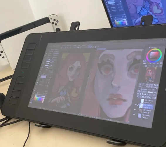 Mesa digitalizadora para ilustração