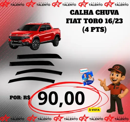 CALHA CHUVA TORO(4PORTAS)