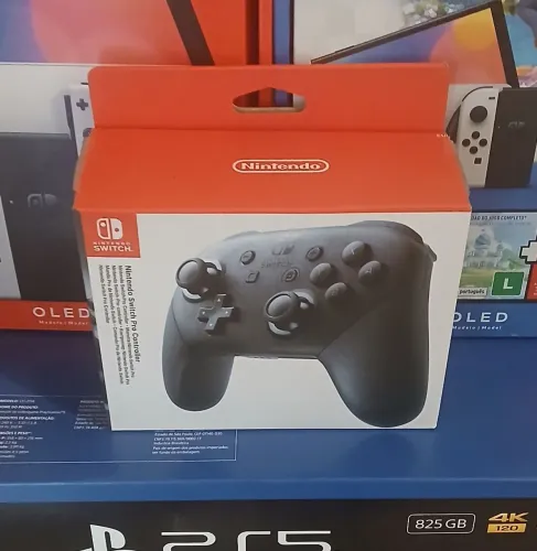 Pro Controller Nintendo Switch Original. Seminovo, perfeitinho