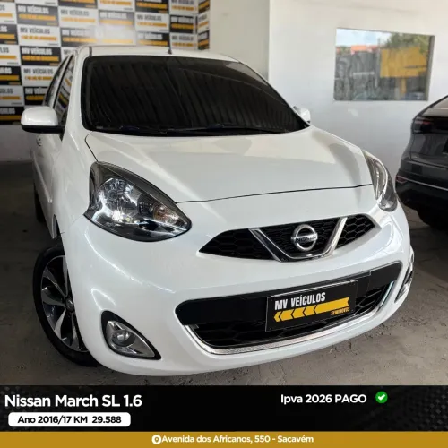 Nissan March SL 1.6 16V Flex Fuel 5P 2017