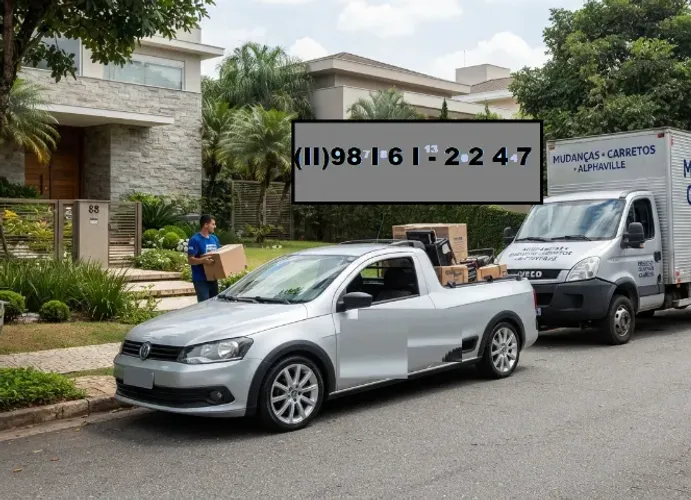Serviços de Fretes e Mudanças residencial