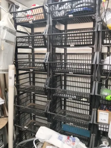 Cesto organizador preto 36PCS