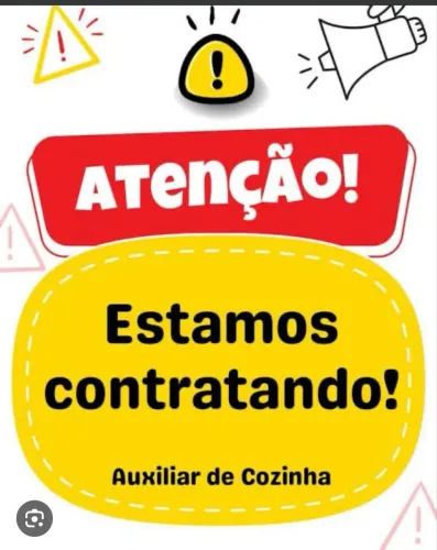 VAGA DE EMPREGO PARA AUXILIAR