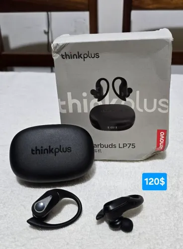 Fone de ouvido Bluetooth esportivo da Lenovo original