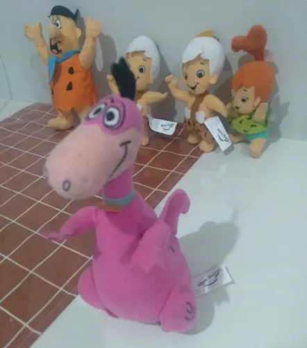 Conjunto Pelúcias Flintstones - Hanna Barbera