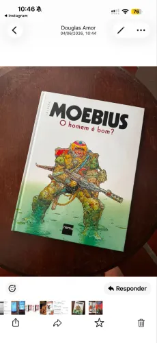 MOEBIUS - O HOMEM É BOM - EDITORA NEMO [PERFEITO ESTADO] - CAPA DURA