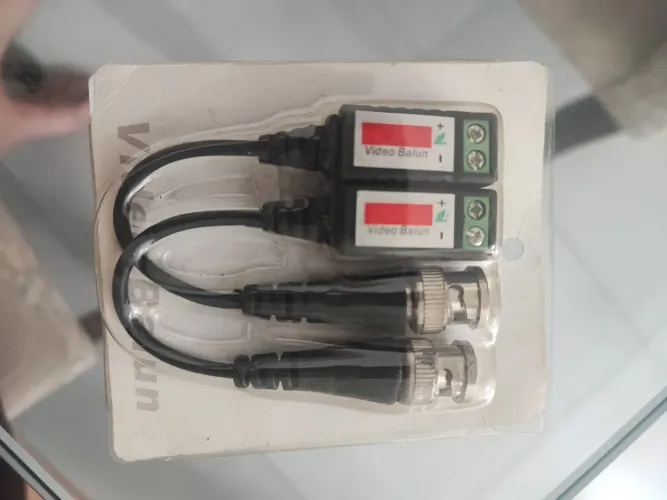 Vendo par vídeo balun para circuito câmera cftv