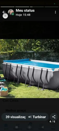 Piscina 14 mil litros