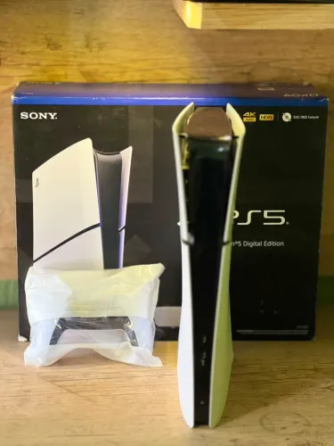 Único ! PS5 SLIM 825gb | DIGITAL | SEMINOVO | Na Garantia + Nota