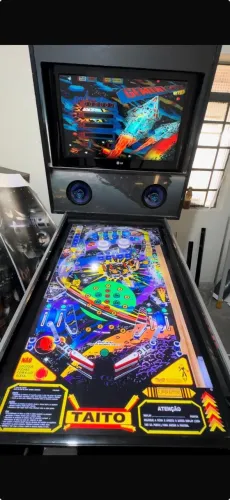 Maquina de Pinball Virtual tela 43´´