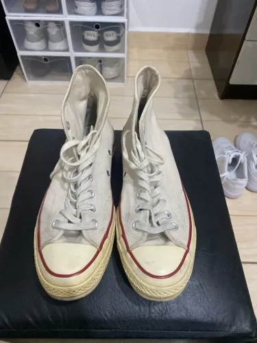 Tênis converse chuck taylor bege