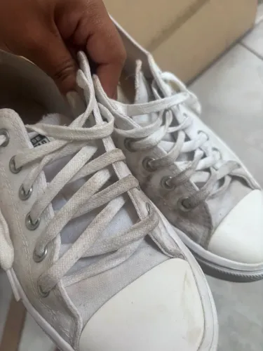 Tênis all star branco usado 38