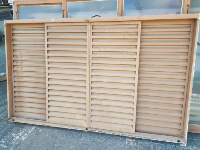 Veneziana de ferro 2,00 x 1,20m
