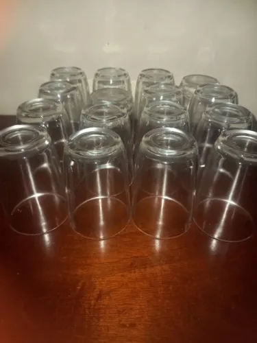 copos de  Requeijão e copos de geleia Total: 28 copos