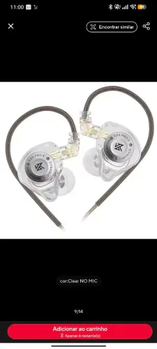 Fone intra auricular kz EDX pro X