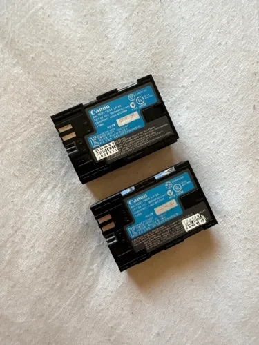 2 baterias LP-E6