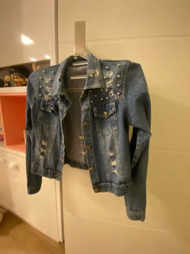 Jaqueta Jeans Tamanho P
